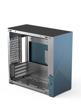 ABEE M19全铝机箱 19升支持 MATX主板240水冷SFX电源全CNC紧凑型