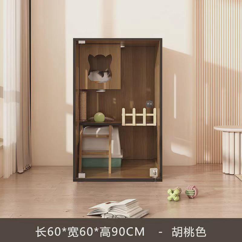 猫别墅家用猫笼室内猫屋猫舍猫窝笼子柜子豪华猫房子猫咪窝木质猫