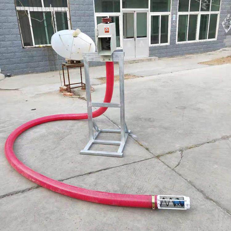 双头输送软管设备收粮用的螺旋装车机械远距离的入库抽粮机