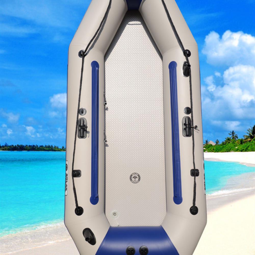 充气船四人游艇拉丝底充气艇皮筏艇专用