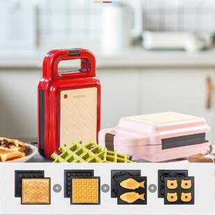 三明治机配件华夫饼机涛声甜甜圈早餐机料理机压烤面包轻食机烤盘