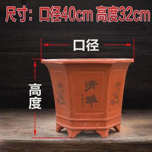 花盆大号特大号超大口径30以上的紫砂桂花树茶花长寿花金钱树专用