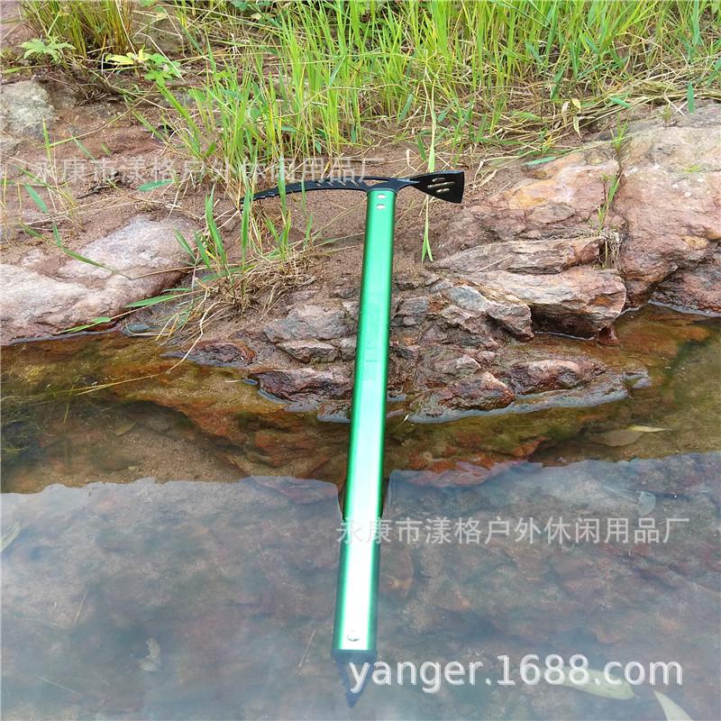 漾格冰户外新款攀登山用品大冰镐行走镐冰斧