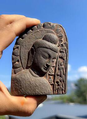 山西云冈文创礼品云冈石窟非遗砖雕瓦当文房摆件镇纸立体浮雕造型