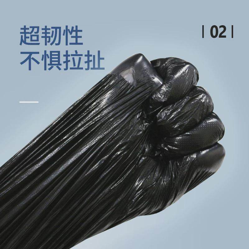 定制大号垃圾袋黑色加厚酒店一次性商用塑料用品环卫批发大量厂家