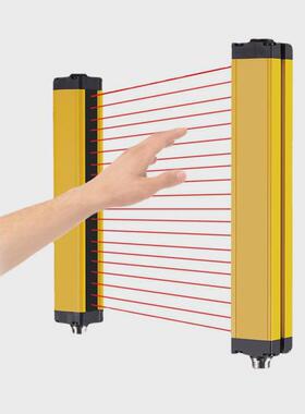 距格lc系列光栅光轴施莱10mm分辨率15mm安全光栅光轴数75-135个