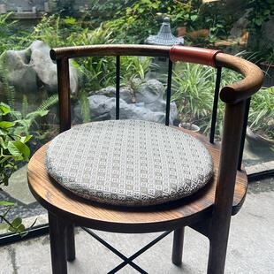 餐椅垫子坐垫椅子圆形餐桌实木凳子座垫加厚记忆防滑家用四季