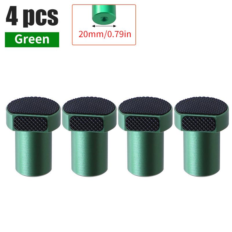 4个装木工洞洞桌卡榫铝合金防滑快垫片拆木工桌限位块19/20mm