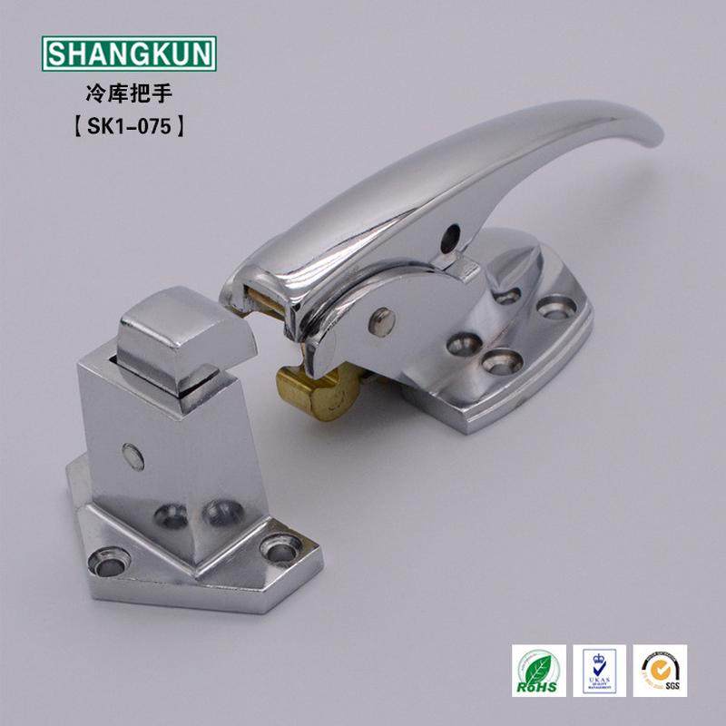 门锁坤sk1-075锌合金尚不锈钢把手冷冻柜冰柜橱柜烤箱冷库门把手,基础建材,机械门锁,淘宝优惠券,粉丝福利购,淘宝优惠卷