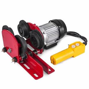 微型电动跑车家用手推跑车220v380v小吊机工字钢滑轮行走单轨行车