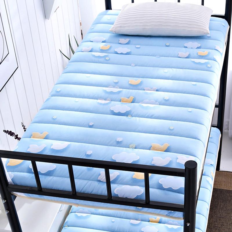 包邮加厚榻榻米床垫软单双人可折叠透气床褥上下铺学生宿舍垫被子