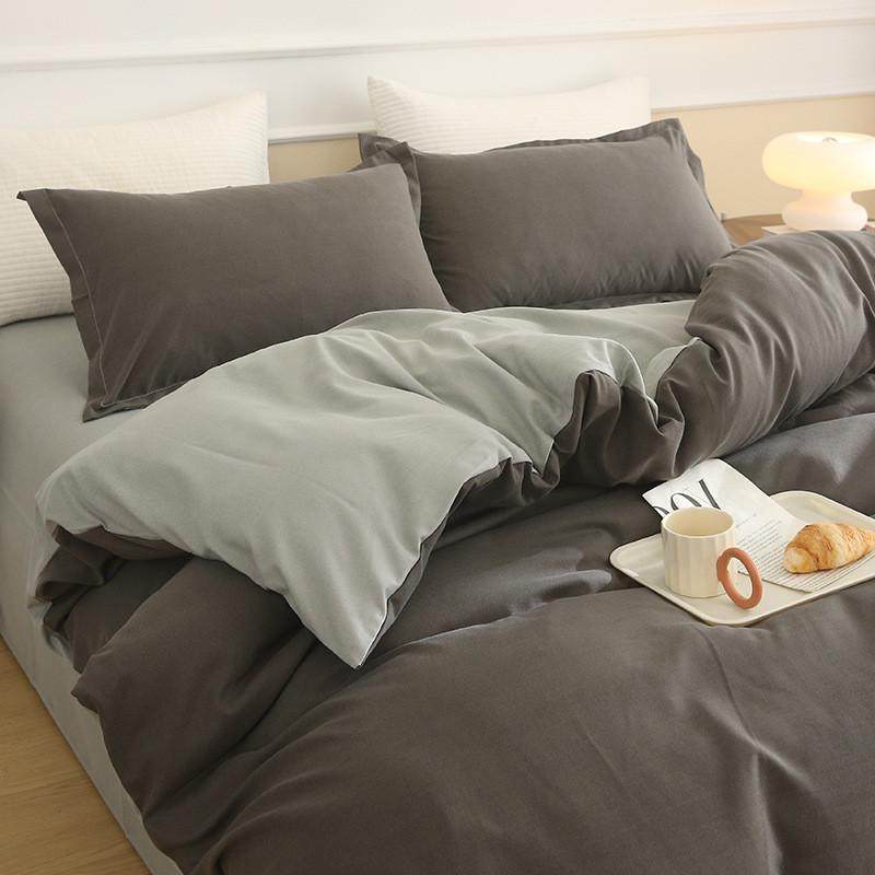 纯色冬季床水洗棉磨毛简约学生床上四件套宿舍单人三件套床品批发,床上用品,床品套件/四件套/多件套,淘宝优惠券,粉丝福利购,淘宝优惠卷