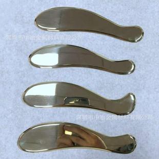 铜板加工高精紫铜板水切h65黄铜板纯铜精雕刮痧板制作