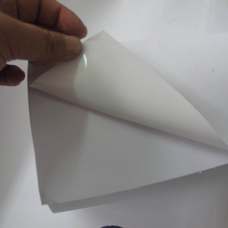 背胶油画布自粘颜染料室内喷墨水性防水不干胶墙布室外弱溶剂画布