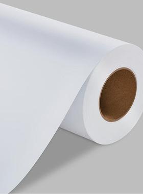 1216车身贴光面哑面25mic半可移白100基材140纸底