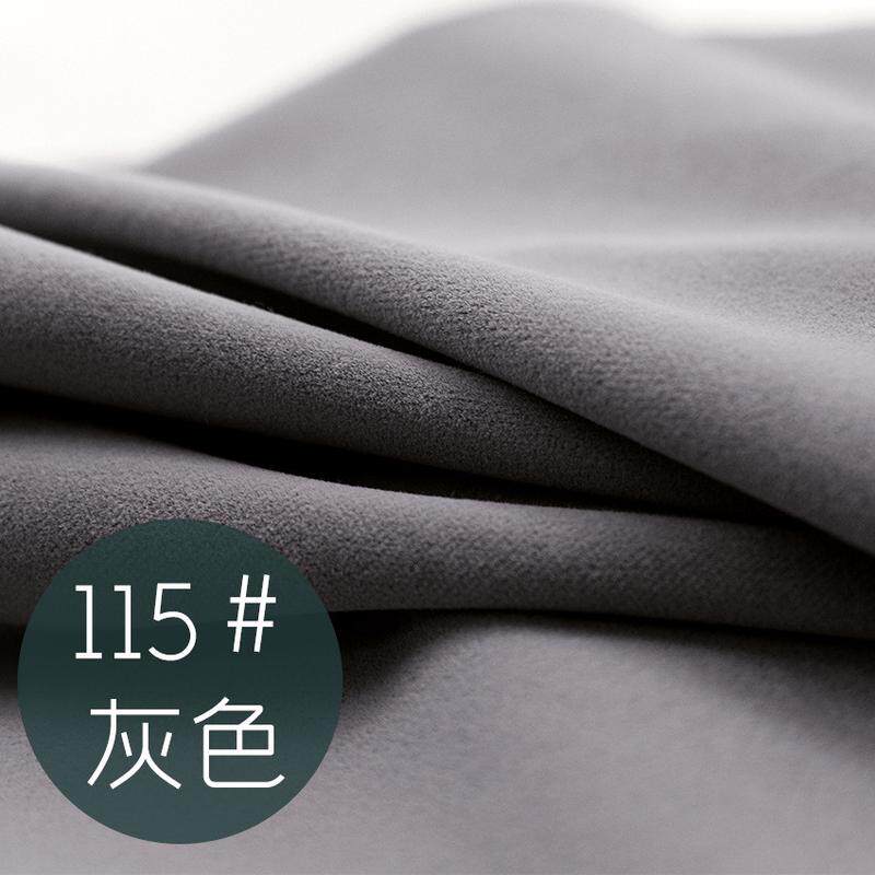 高档绒丝绒新款加厚貂轻奢窗帘绒布隔音防晒客厅卧室布艺窗帘成品