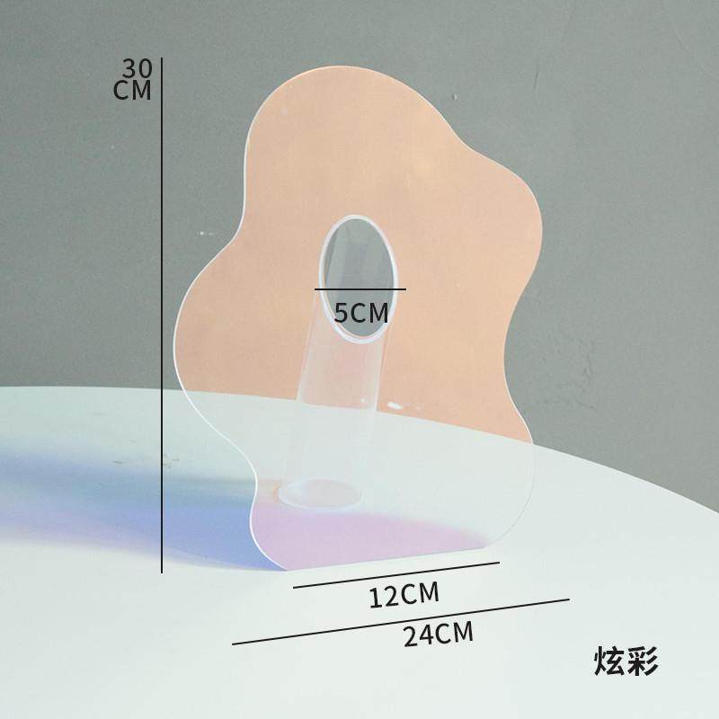 北欧现代创意亚克力花瓶花器简约插花玄关客厅艺术装饰摆件,家居饰品,装饰摆件,淘宝优惠券,粉丝福利购,淘宝优惠卷