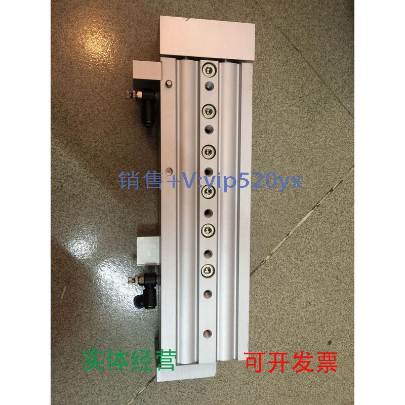 现货供应九五新SMC型十字滚柱导轨型气动滑台气缸MXS25-150AF，闲