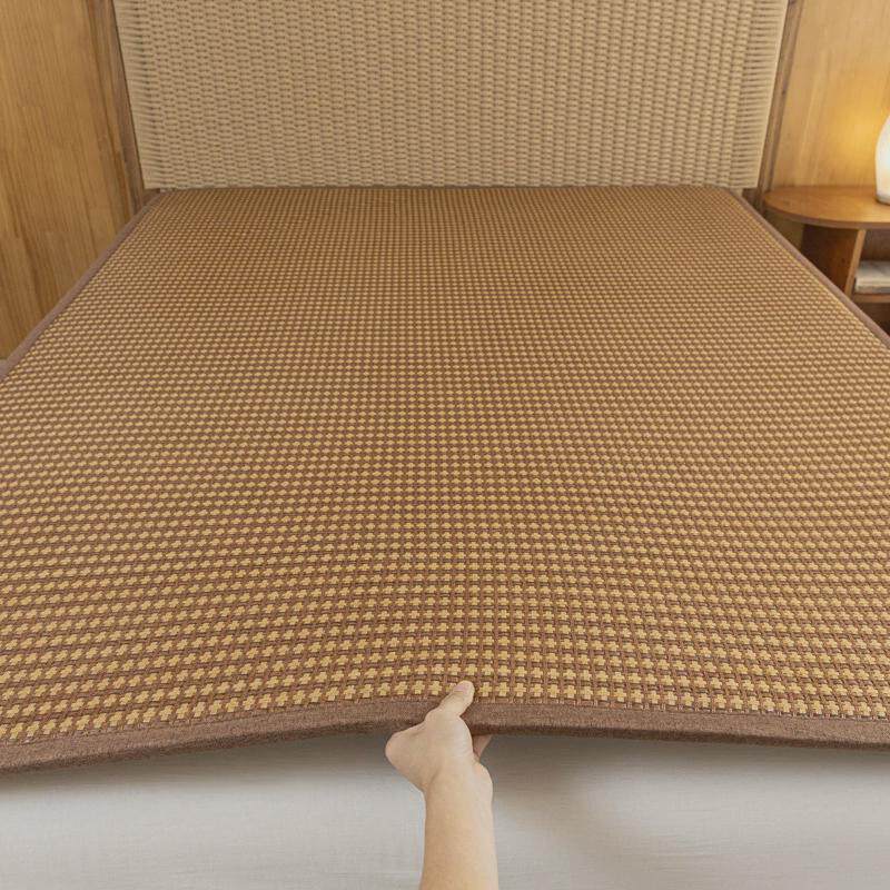 凉席日式床垫睡垫加厚软垫夏季藤席夏凉垫榻榻米宿舍单人床ins风