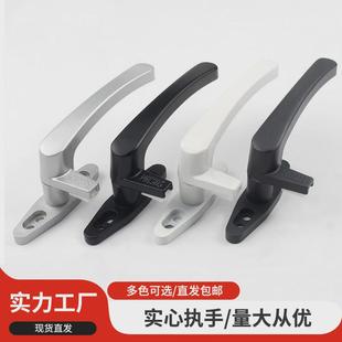 304不锈钢外开窗户把手窗拉手50型平开窗户执手7字执手窗锁扣配件