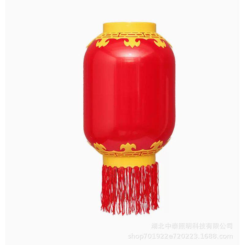 灯笼亚克力户外防水挂饰广告印字仿古中式吊灯景区场景装饰宫灯
