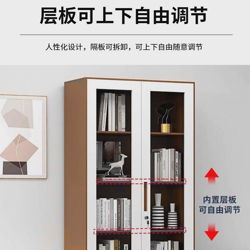 定制拆装柜窄边文件柜办公室铁皮资料柜财务档案柜钢制更衣柜厂家
