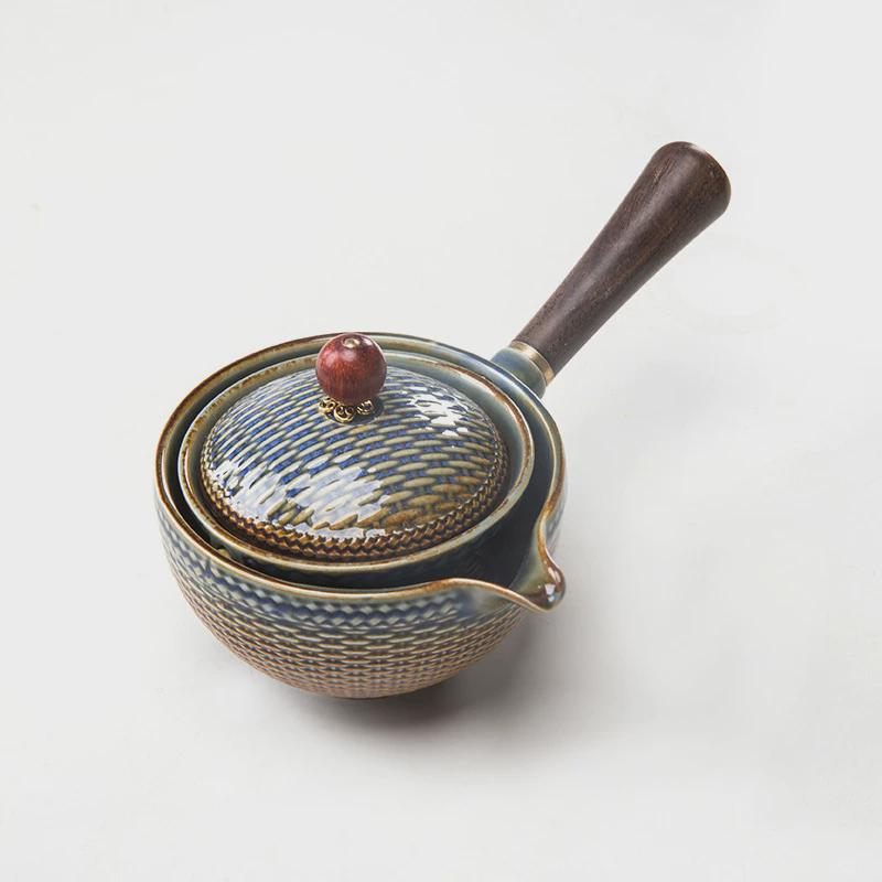 自动把侧逍遥泡茶壶懒人冲泡茶功夫茶具旅行装便携式小套家用