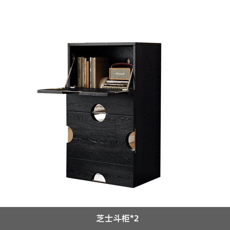 吉与芝士组合电视柜靠墙客厅复古风简约轻奢家用小户型现代玄关柜