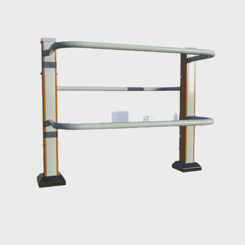 三位压腿架器材室外塑木健身路径户外小区公园广场新农村健身设施