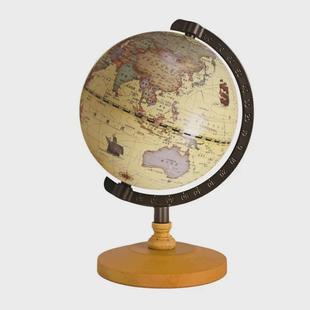 金球工厂办公室摆件地球仪英文地球仪家居摆件欧式 复古地球仪 风格