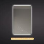 跨境感应智能镜子led方形壁挂浴室镜子卫生间触摸屏带灯化妆镜子