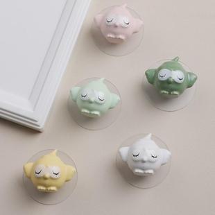 星翡居可爱卡通儿童房柜子拉手自粘衣柜门抽屉陶瓷免打孔门把手