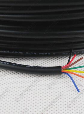 胜镀锡厂家直销ul246422awg四芯80度牌铜线pvc电子线耐压300v