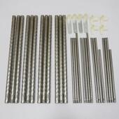 si6k落地蚊帐支架家用1.5m单买铝合金螺丝拼接口不锈钢1.8蚊帐支