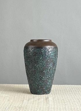 新中式景德镇陶瓷插冬青银柳陶瓷花瓶批发摆件创意家居工艺品花器