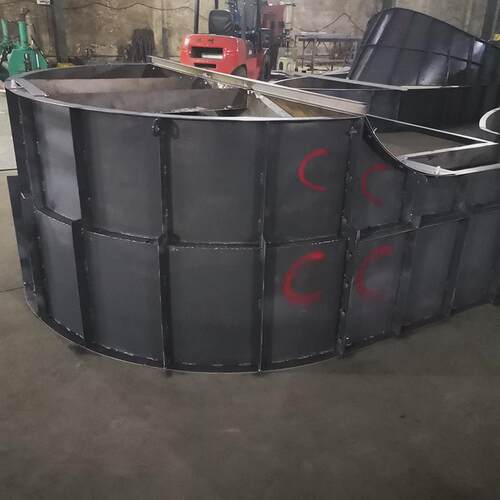 高速公路安全岛收费预制岛模具岛头岛尾钢模具模板高速收费站模具