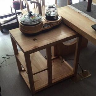 现代简约实木功夫茶桌椅组合家用茶室会客办公室泡茶台禅意茶桌