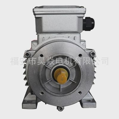 ms802-4三相电动机壳异步电机0.75kwb3卧式铝全铜机芯厂家直供
