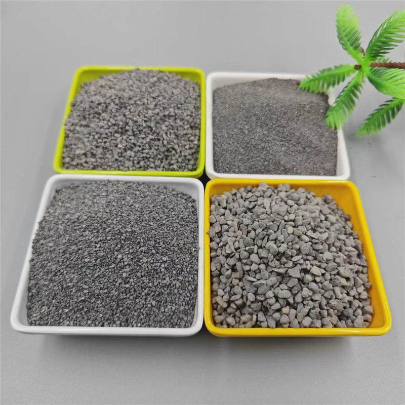 金刚砂喷砂地坪骨料金刚砂pc透水砖黑色金刚砂抛光研磨金刚砂