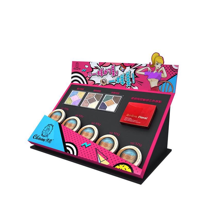 道具货架展示架纸质桌面pdq展示盒纸板收银台展示陈列盒瓦楞纸