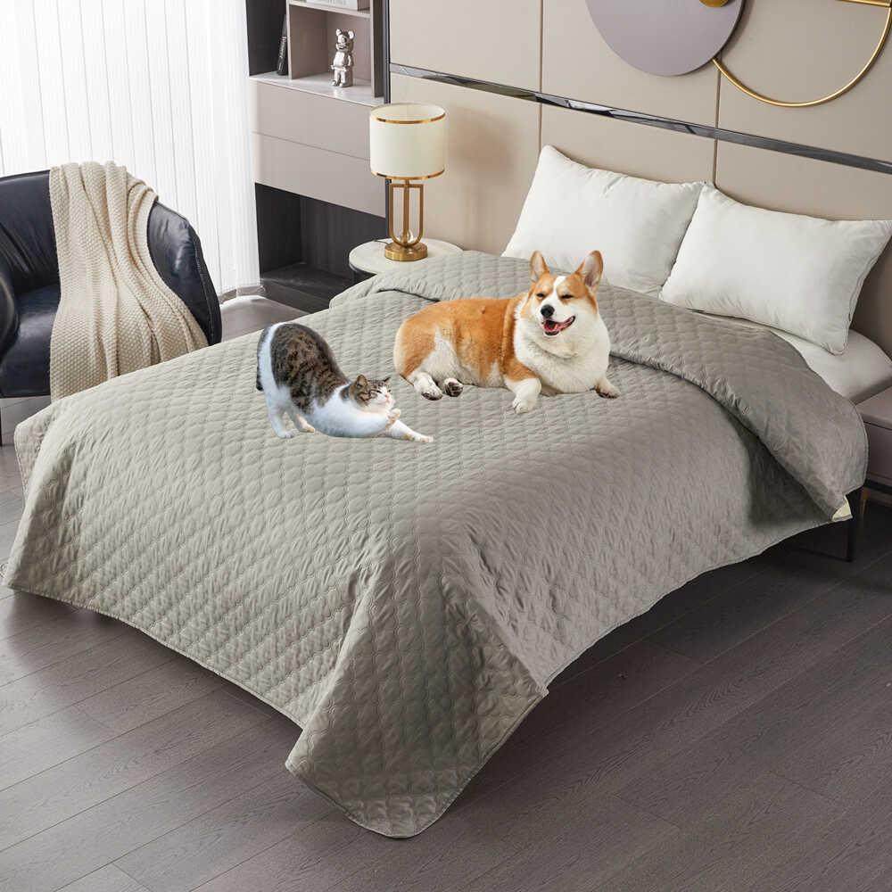 宠物狗防尿床盖四季款防水床单加厚防滑床罩沙发垫子不粘毛保护罩,床上用品,床盖,淘宝优惠券,粉丝福利购,淘宝优惠卷