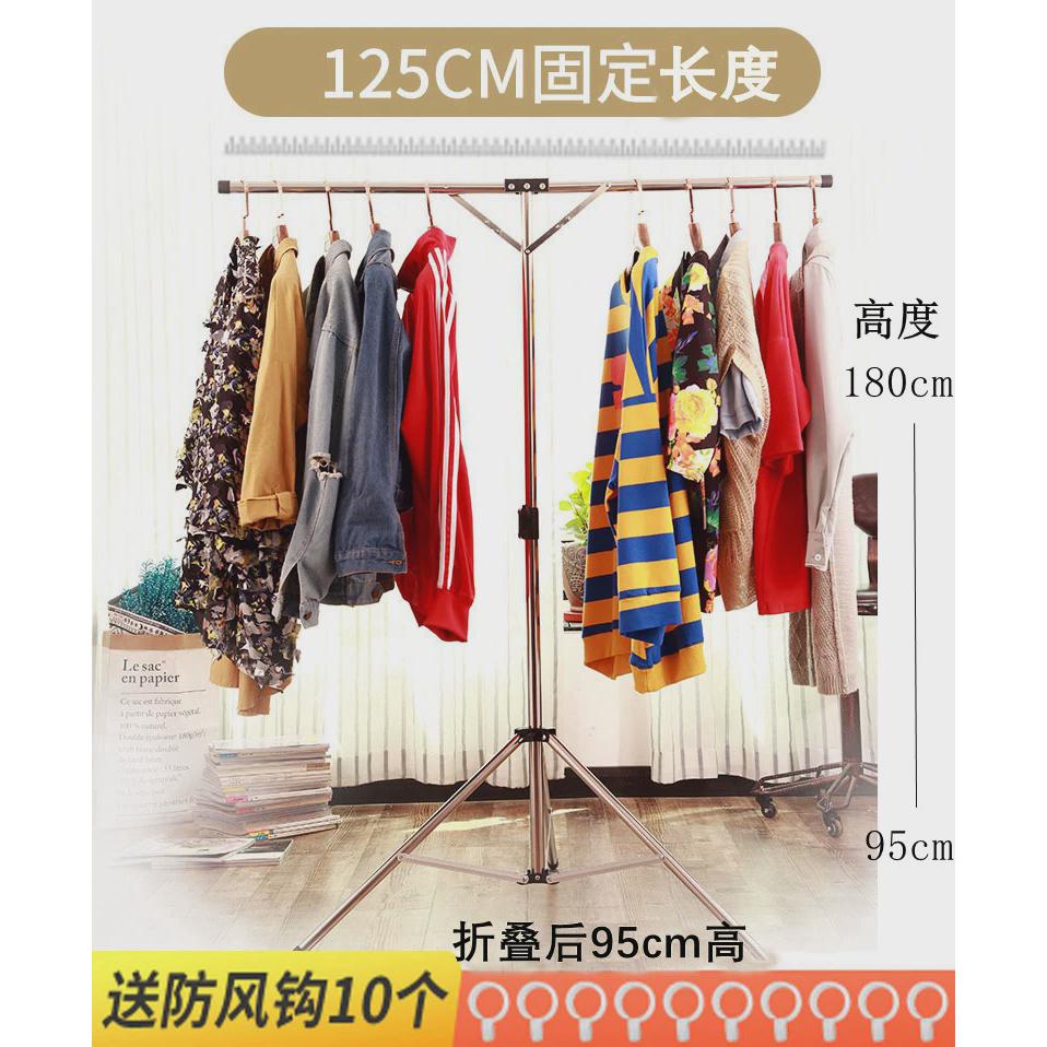 pk7j便携衣架折叠摆摊夜市地摊挂衣架卖衣服展示架子落地晾衣架可图片