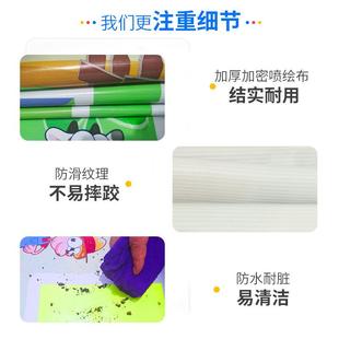 儿童跳格子室内感统训练器材玩具家用团建手脚并用游戏垫小道具