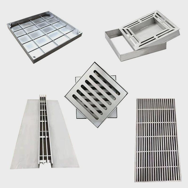 雨水树篦子不锈钢线性排水沟盖板不锈钢格栅厂家直供