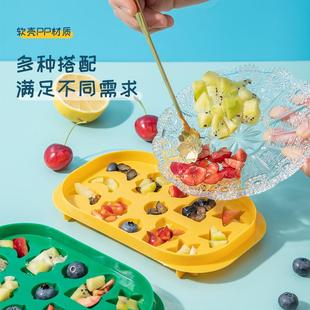 卡通冰球模具冻球形13格雪糕模食品级圆球硅胶冰格圆形家用制冰盒