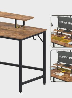 简易电脑台式桌桌简约租房一体家用书桌卧室书房办公桌学生桌desk