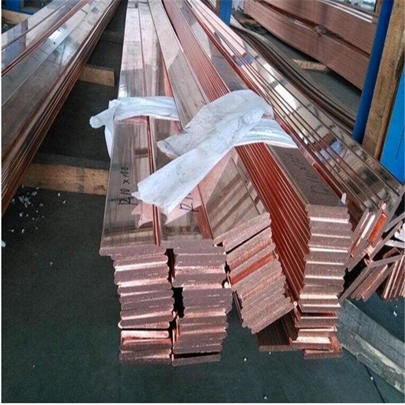 变压器tmy接地铜排板柜铜母线t2紫铜电25303540506080mm