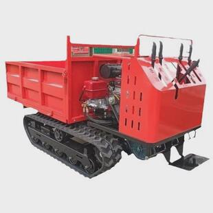 履带运输车农用小型爬山虎全地形果园山地自卸搬运车翻斗拖拉机