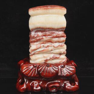 柳州石天摆件肉石腊肉猪肉红烧肉广西五花肉然12*17*7cm1805g