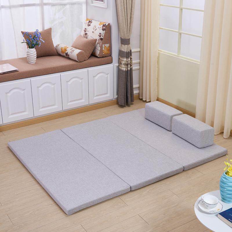 可折叠床垫办公室垫午休学生宿舍床垫高密度海绵榻榻米垫子飘窗垫,床上用品,床垫/床褥/床护垫/榻榻米床垫,淘宝优惠券,粉丝福利购,淘宝优惠卷